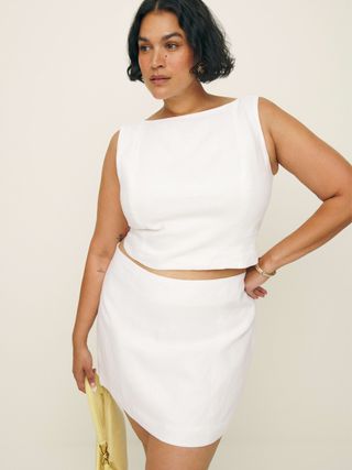 Grace Linen Two Piece Es