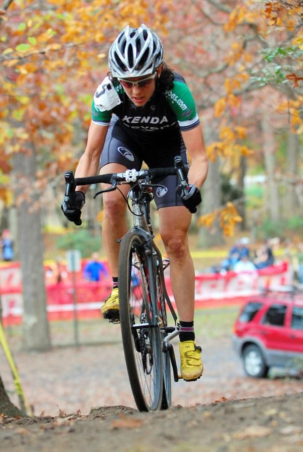 Mary McConneloug rides to a win.
