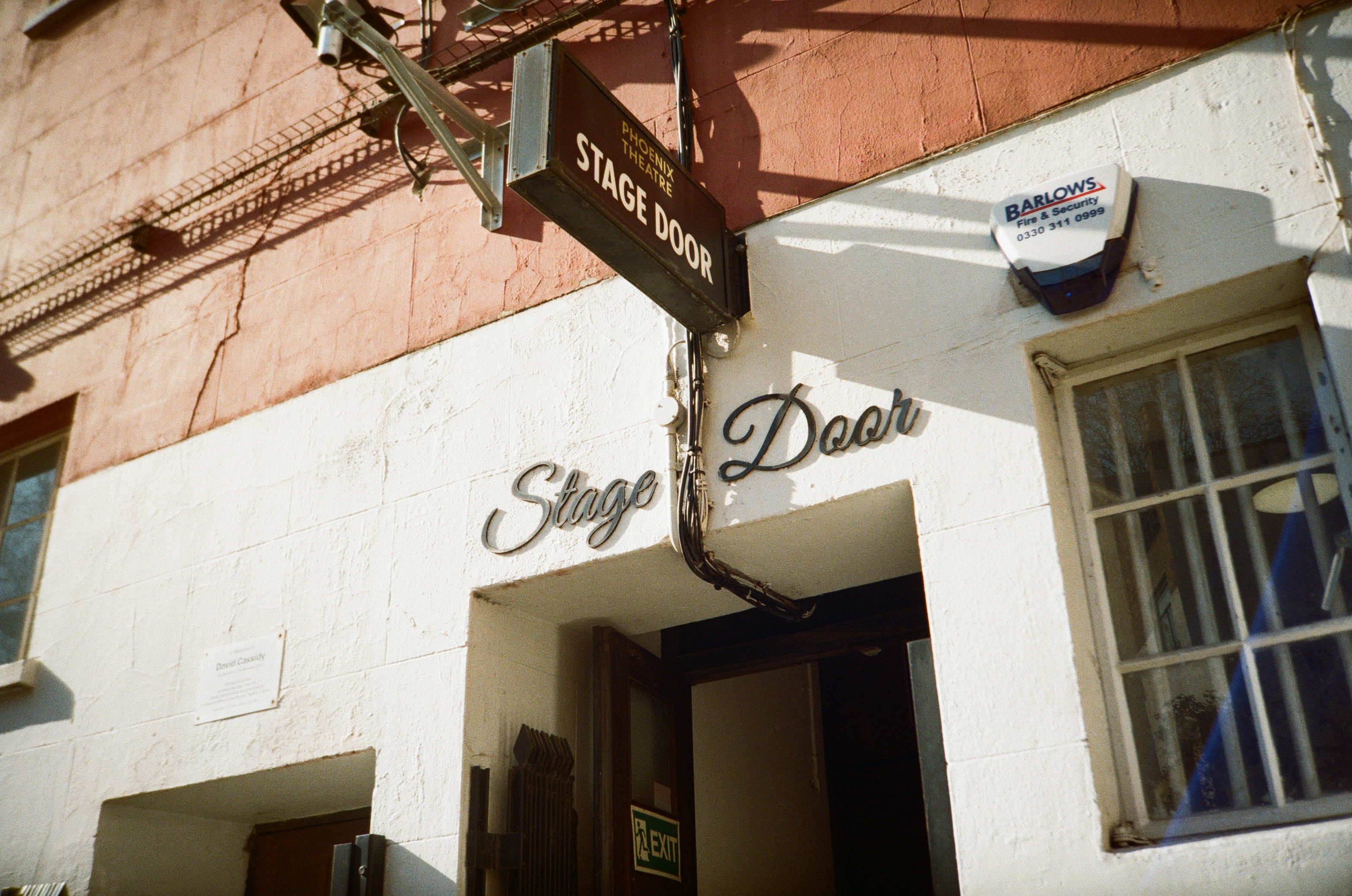 Scan of Lomo MC-A image shot on Kodak Gold 200 showing London street scenes