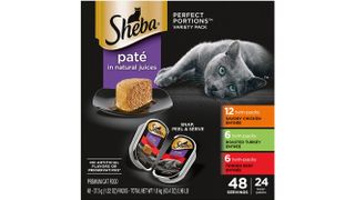 Sheba Perfect Portions Paté Wet Cat Food Tray Variety Packs