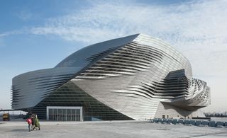 Dalian International Conference Centre by Coop Himmelb(l)au