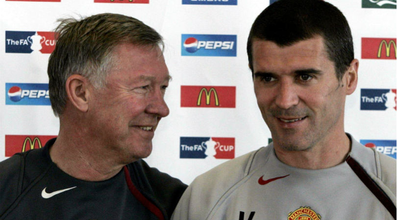 7. Roy Keane and Alex Ferguson