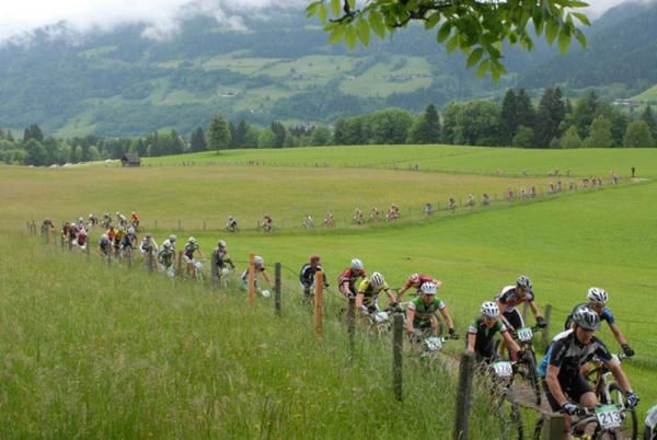 The countryside was breathtaking on this tough stage