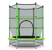 Gymax Kids Youth Jumping Round Trampoline Exercise W/ Safety Pad | $289.99