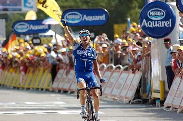 Matteo Tosatto (Quick.Step) wins the stage in M&acirc;con