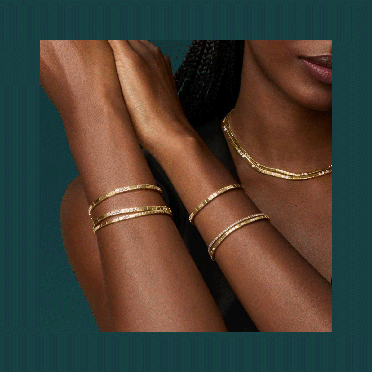 Collage Image of Holiday Jewelry Gifts From Brilliant Earth