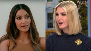 Kim Kardashian and Ivanka Trump