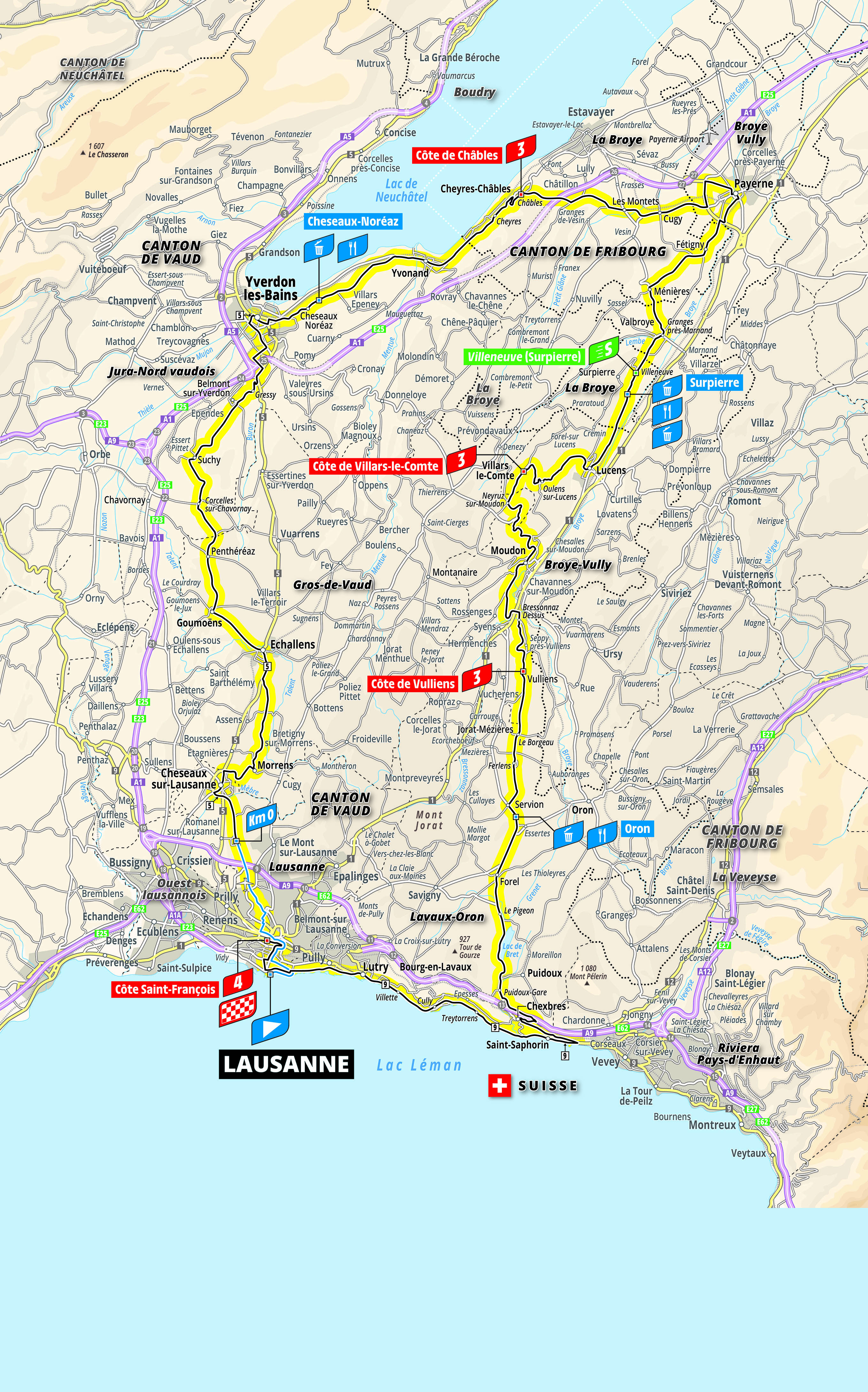 Tour de France Femmes route - stage 1