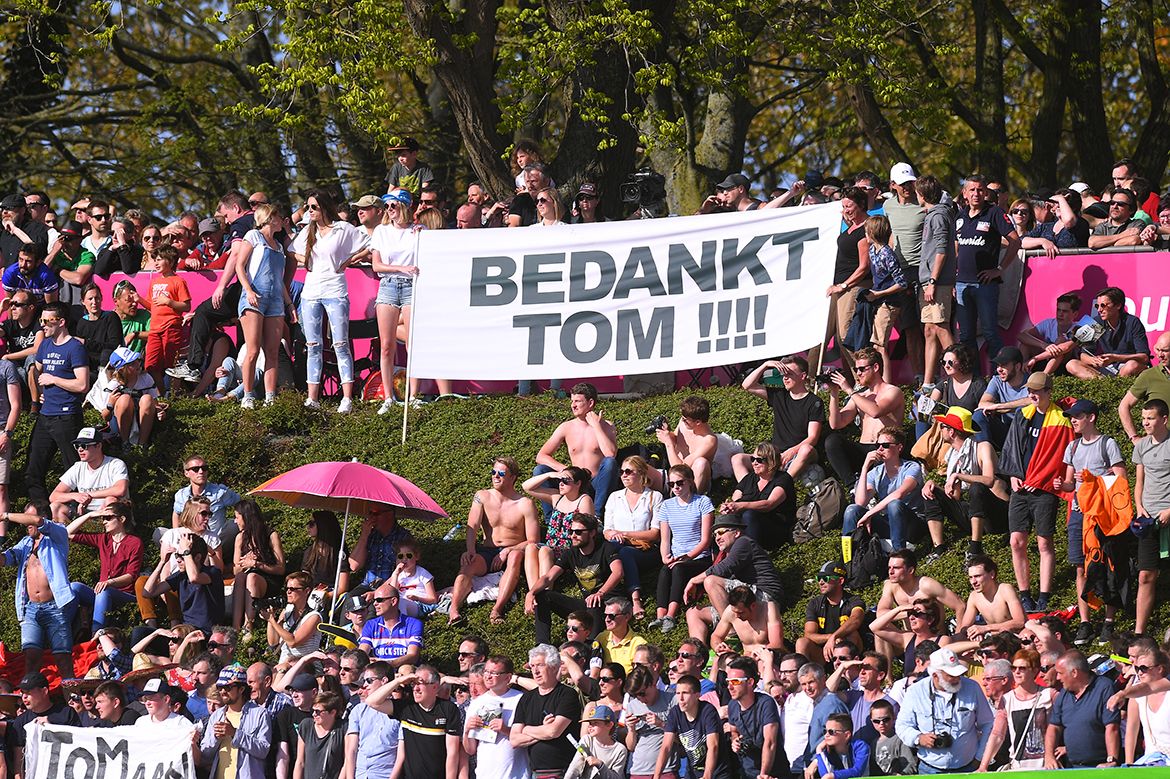Fans were out in full force for Tom Boonen at his final Paris-Roubaix.