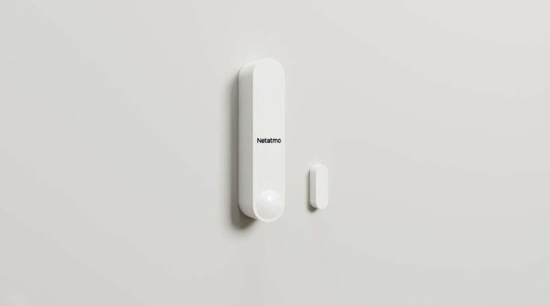 ▷ Netatmo Security Sensor es compatible con Matter y HomeKit