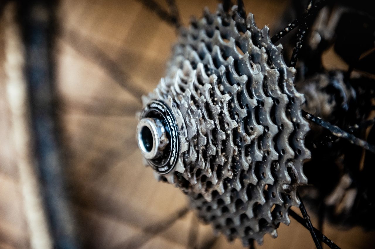 Mathieu van der Poel's cyclo-cross bike