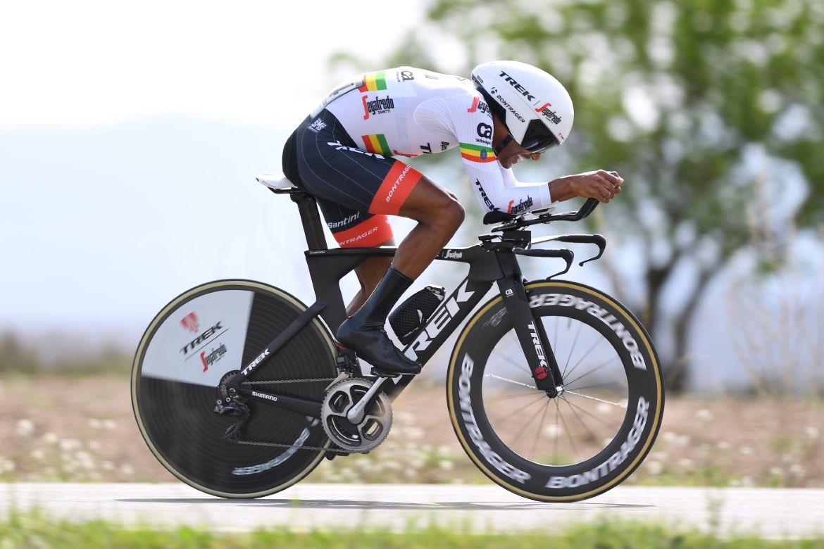 Ethiopian champion Tsgabu Grmay (Trek-Segafredo)