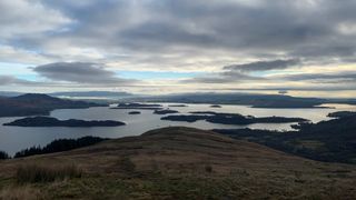 View from an early morning hike up Beinn Dubh