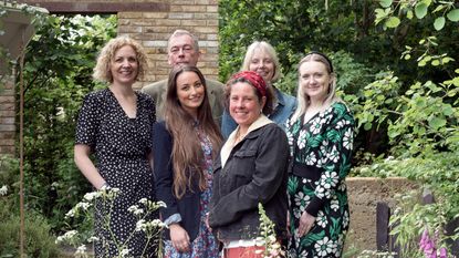 Gardeningetc team at the Chelsea Flower Show 2022