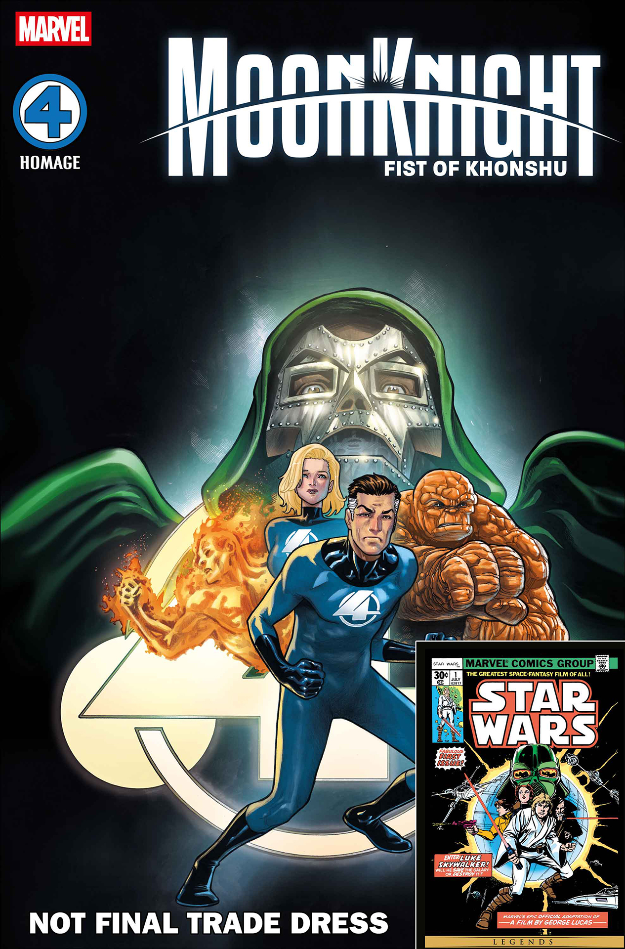 Fantastic Four homage variant covers