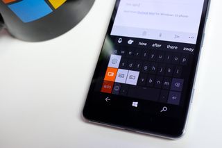 Lumia 950 keyboard