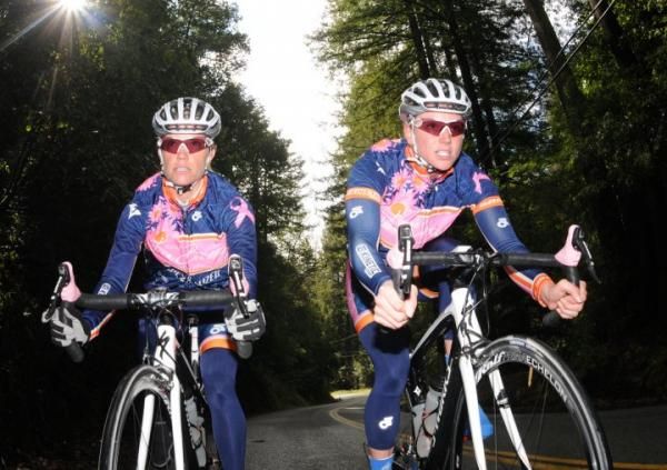 Kristin Sanders and Erica Allar at training camp