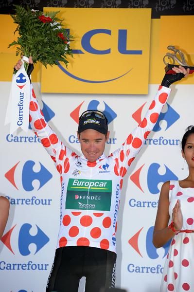 Mountains classification leader Thomas Voecker (Europcar)