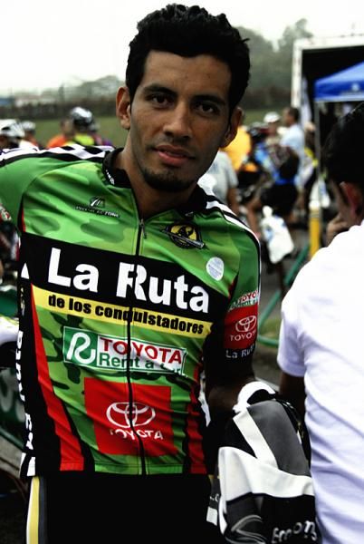 Different colored jerseys are worn by various age group leaders