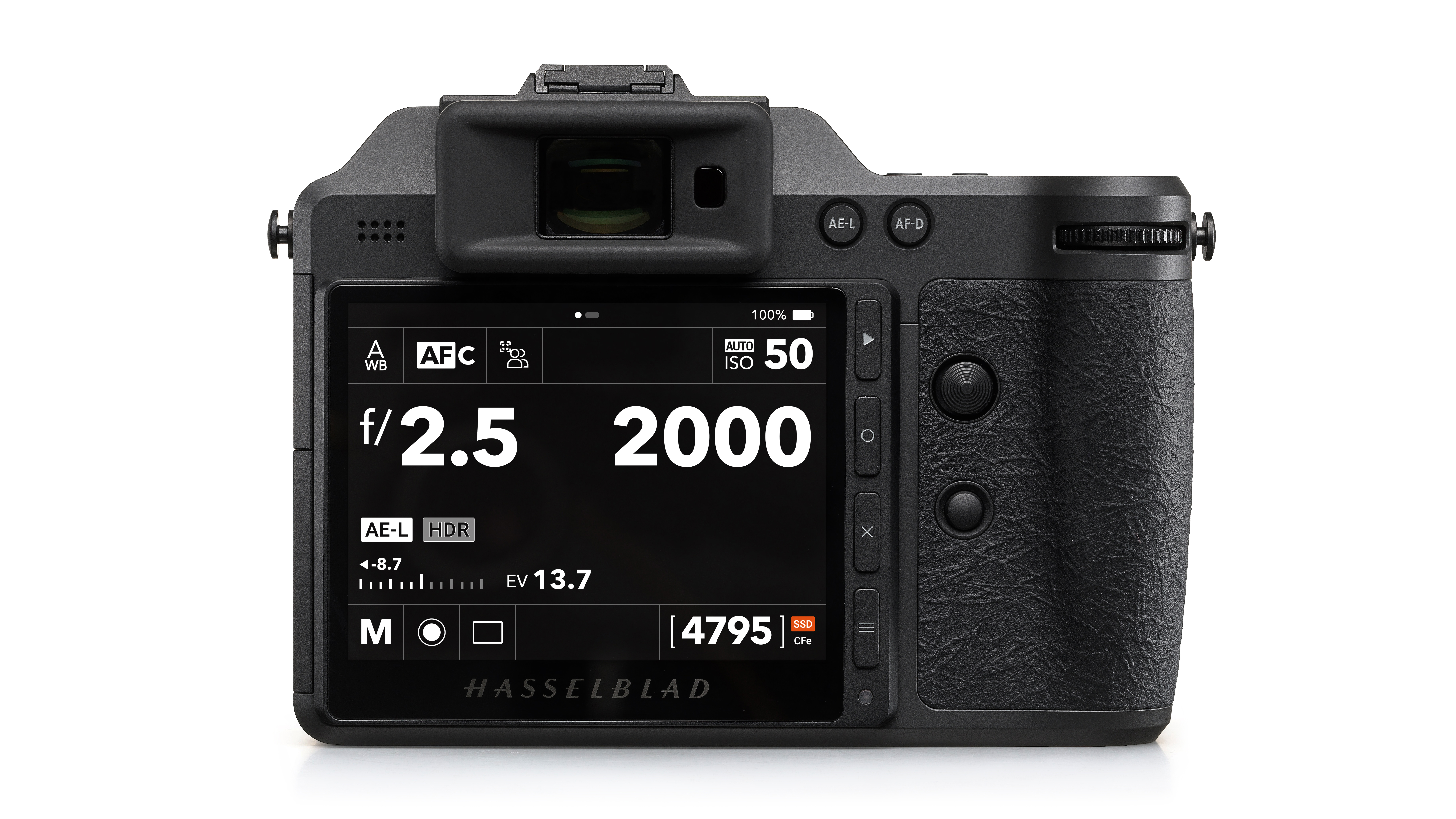 Hasselblad X2D II 100C against a white background