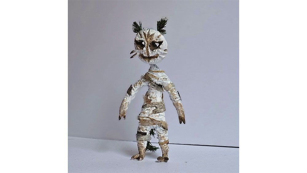 3D model used for the making of video game R&auml;fven