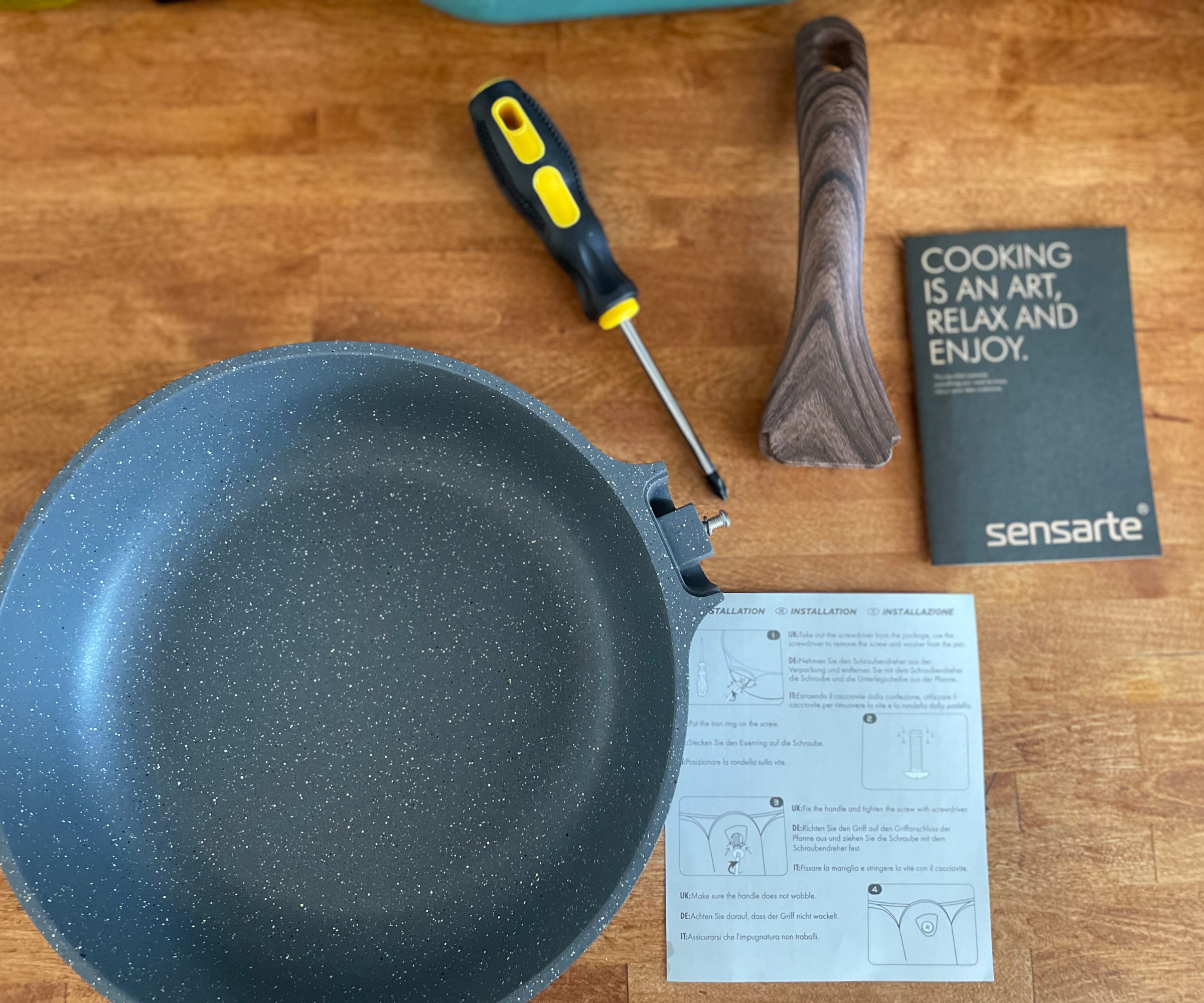 Sensarte cookware non-stick granite pan