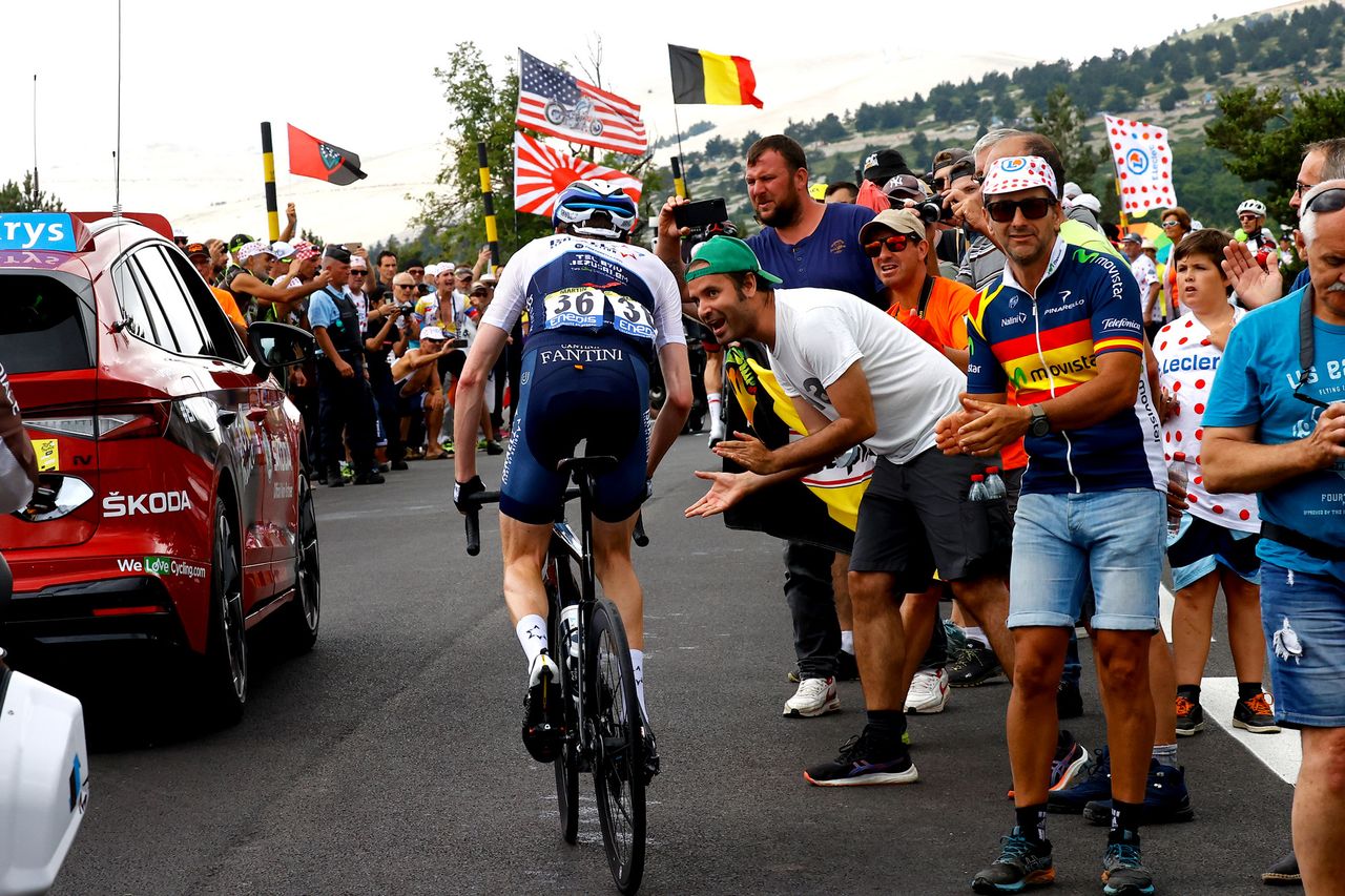 Tour de France 2021 108th Edition 11th stage Sorgues Malaucene 1989 km 07072021 Daniel Martin IRL Israel StartUp Nation photo Luca BettiniBettiniPhoto2021
