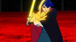 F in Star Wars Visions Volume 3