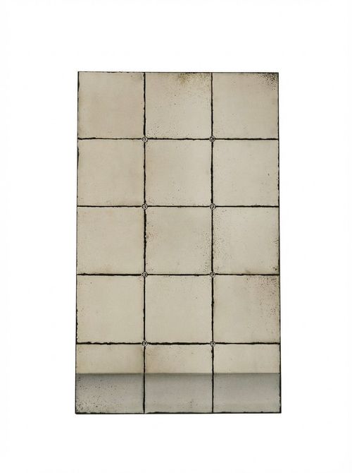 Antique Finish Vertical Mirror