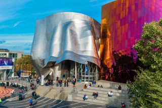 Museum of Pop Culture, MoPOP, Architect Frank Gehry, Seattle, Washington, USA