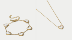 M&S Van Cleef & Arpels lookalike bracelet and necklace