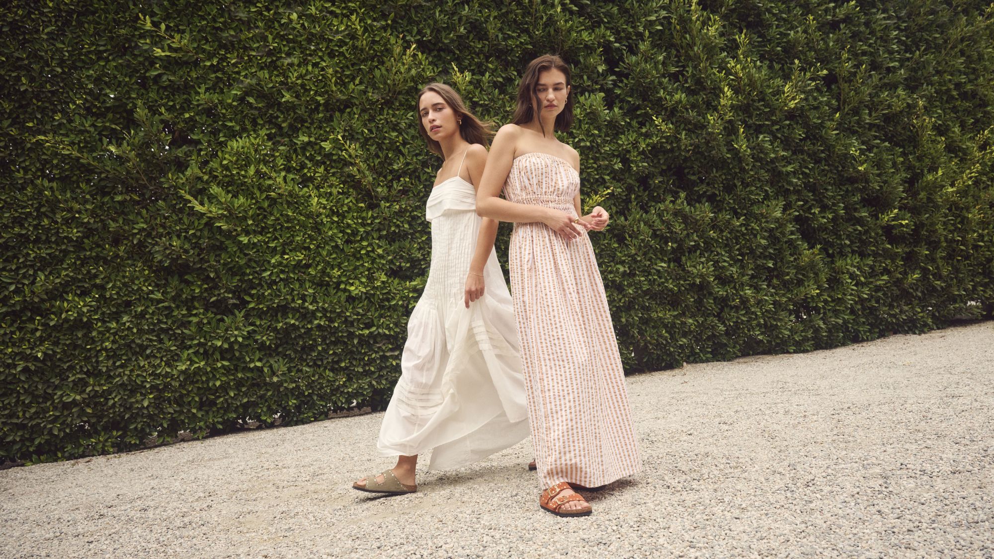 birkenstock arizona rivet sandals campaign