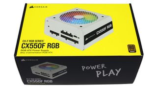 Обзор блока питания Corsair CX550F RGB 48 Корсар CX550F