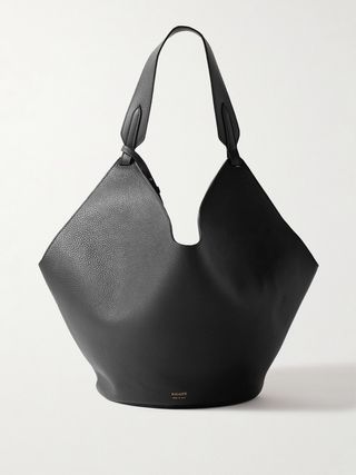 Lotus Medium Textured-Leather Tote