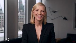 In this screengrab released on April 22, Cate Blanchett speaks during the 2021 Film Independent Spirit Awards broadcast on April 22, 2021.
