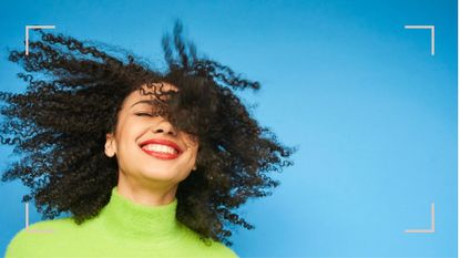 woman with one of the best curly hairstyles