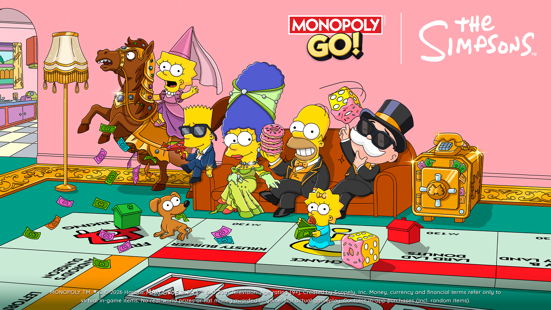 Monopoly Go dice links during The Simpsons season