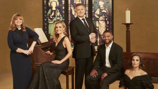 Songs of Praise 60th anniversary presenters