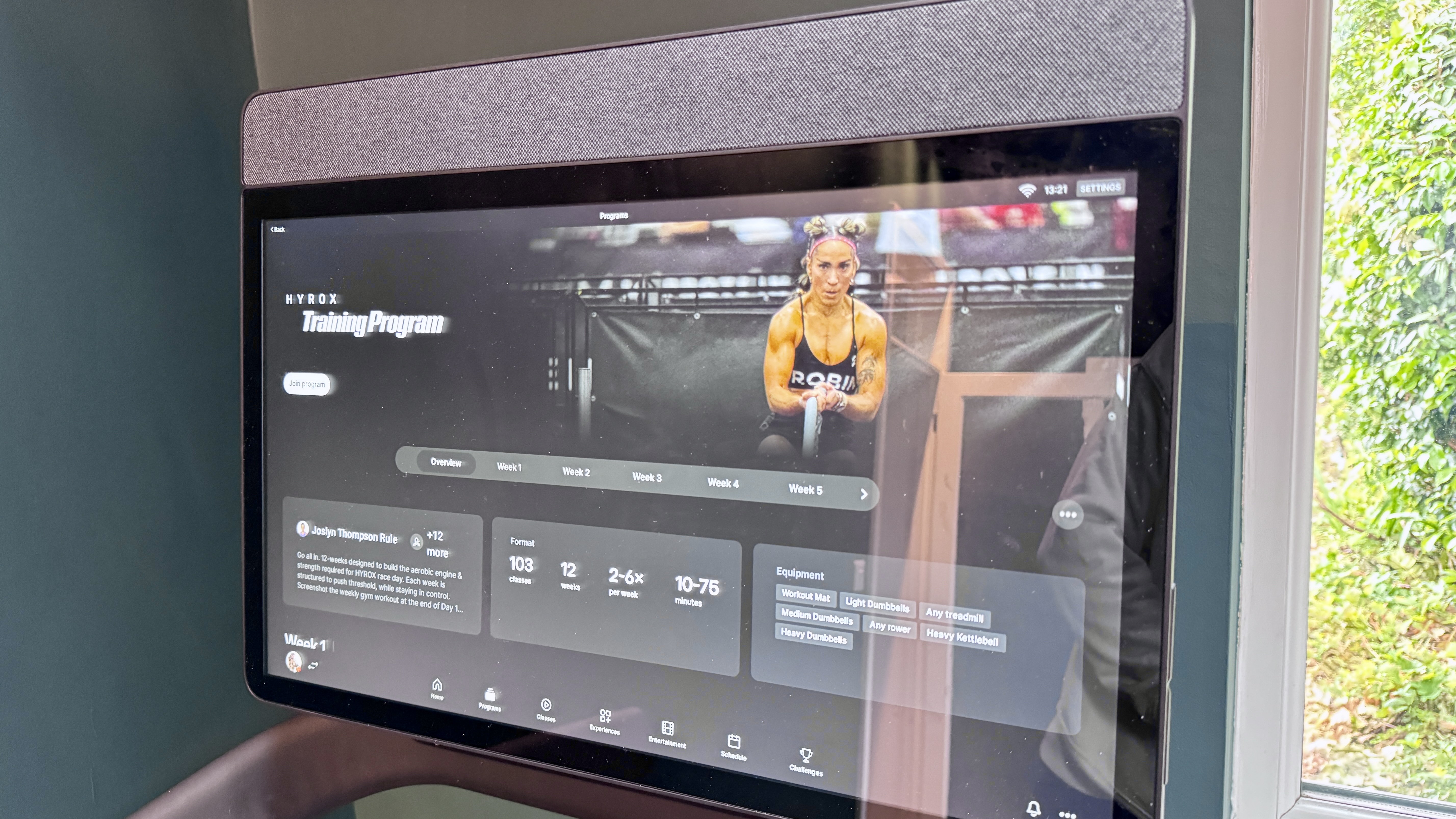 Peloton Cross Training Tread