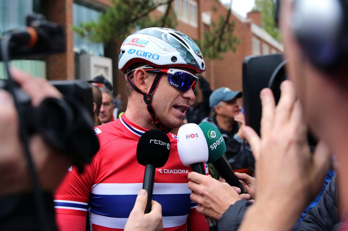 Norway's Alexander Kristoff was a big pre-race favourite