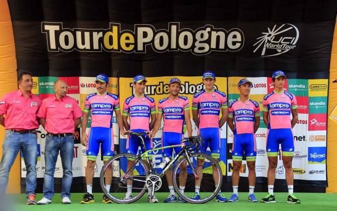 The Lampre-Merida line-up includes Michele Scarponi