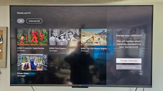 Change Background confirmation for Ambient Experience on Amazon Fire TV Omni QLED