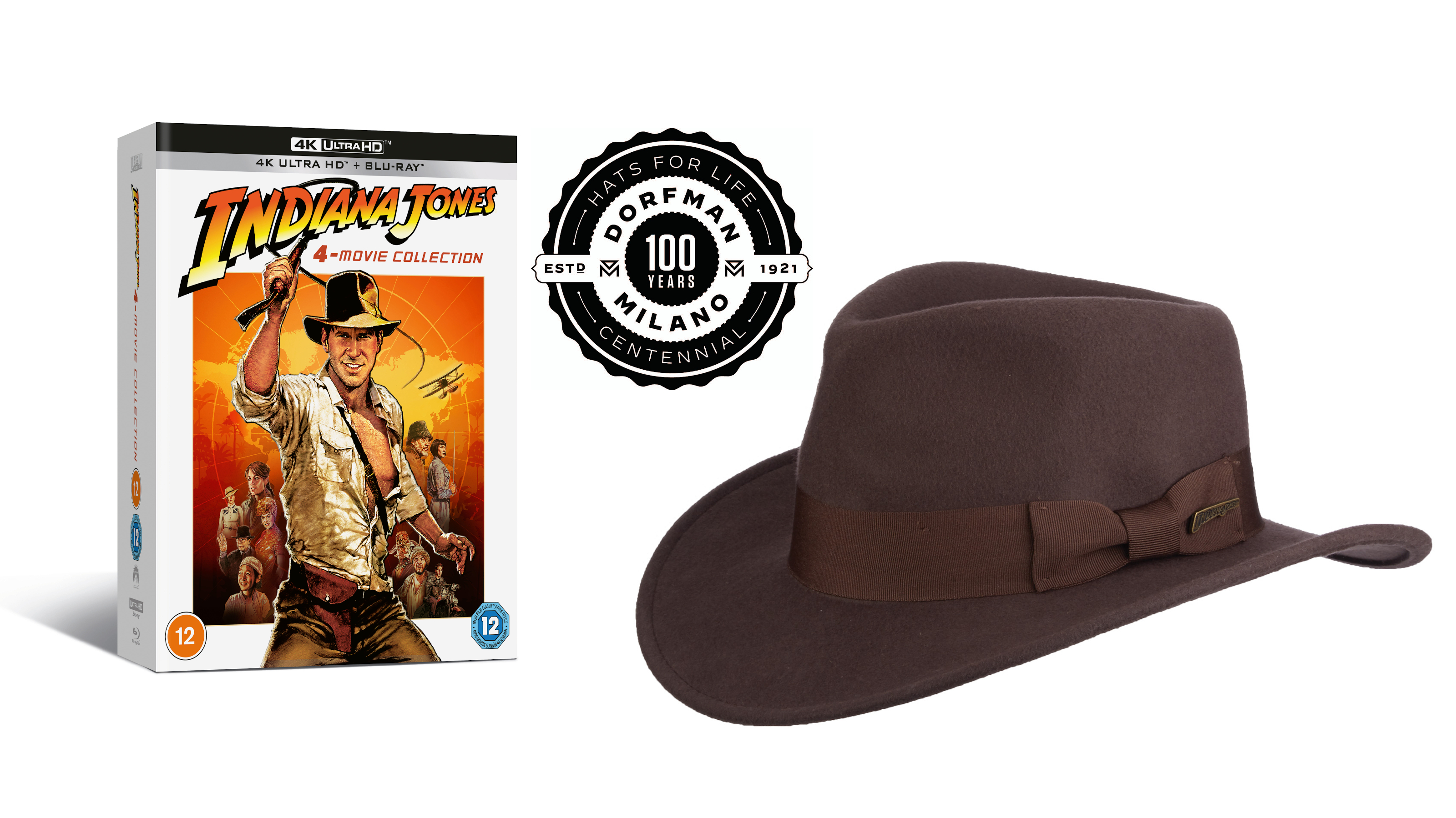 Win an Indiana Jones 4K box set and hat!