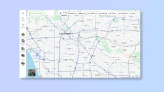 A screenshot of Google Maps on a computer browser.