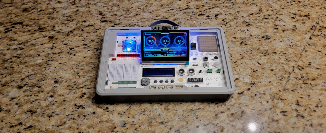 CrowPi3 Electronic Learning Platform header image.