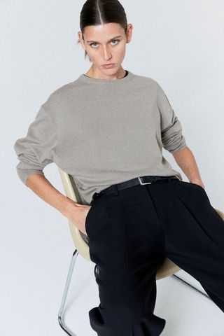 Fine-Knit Cashmere Jumper