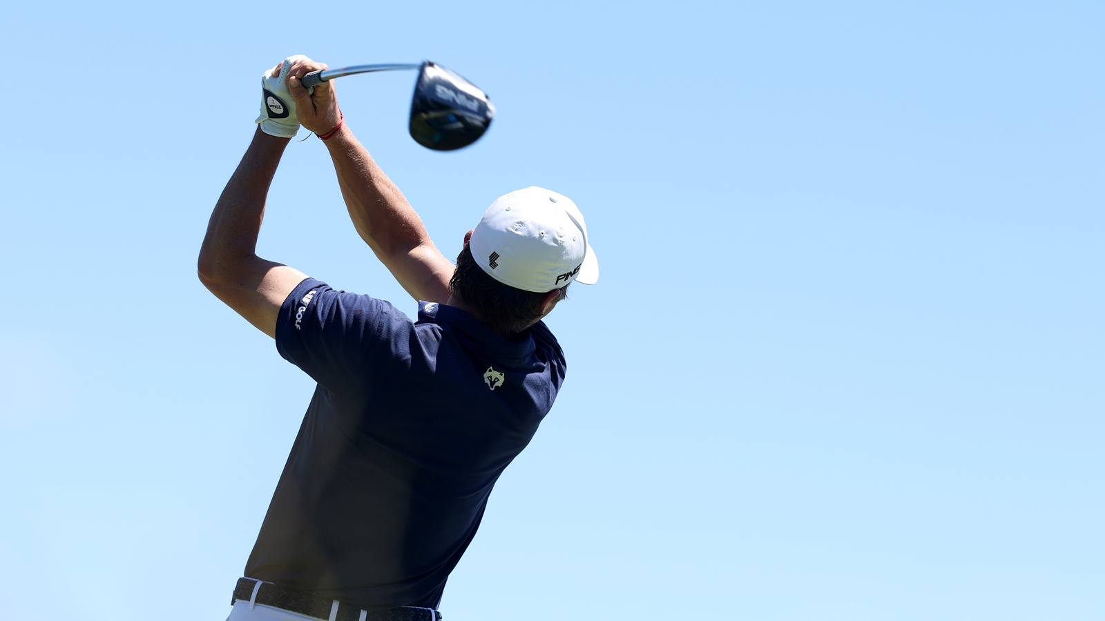 Carlos Ortiz hits a driver