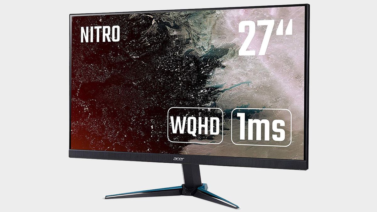 Get this 27&quot; Acer Nitro IPS-panel gaming monitor for its lowest ever price at Amazon UK right now