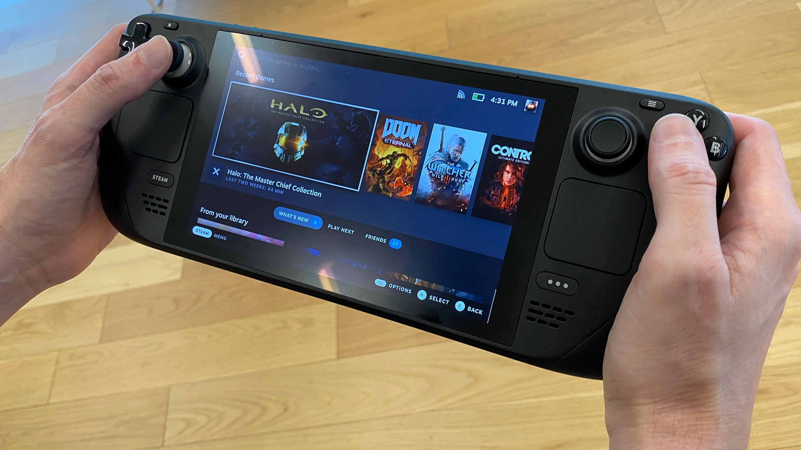 Valve Steam Deck is a handheld gaming PC that runs SteamOS -   news