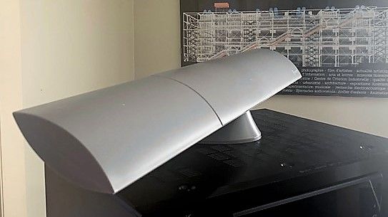 Antop Smart Bar AT-500SBS antenna on top of TV